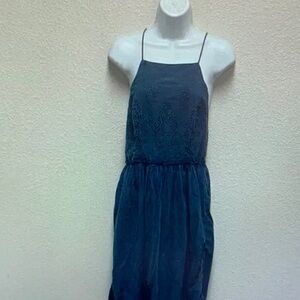 Lucky Brand Blue Maxi Dress